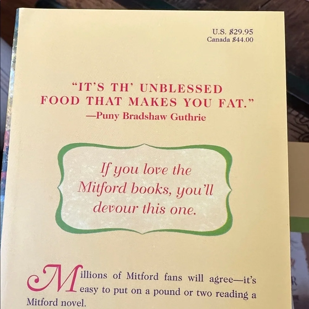 Jan Karons Mitford Cookbook & Kitchen Reader Colorful Edition